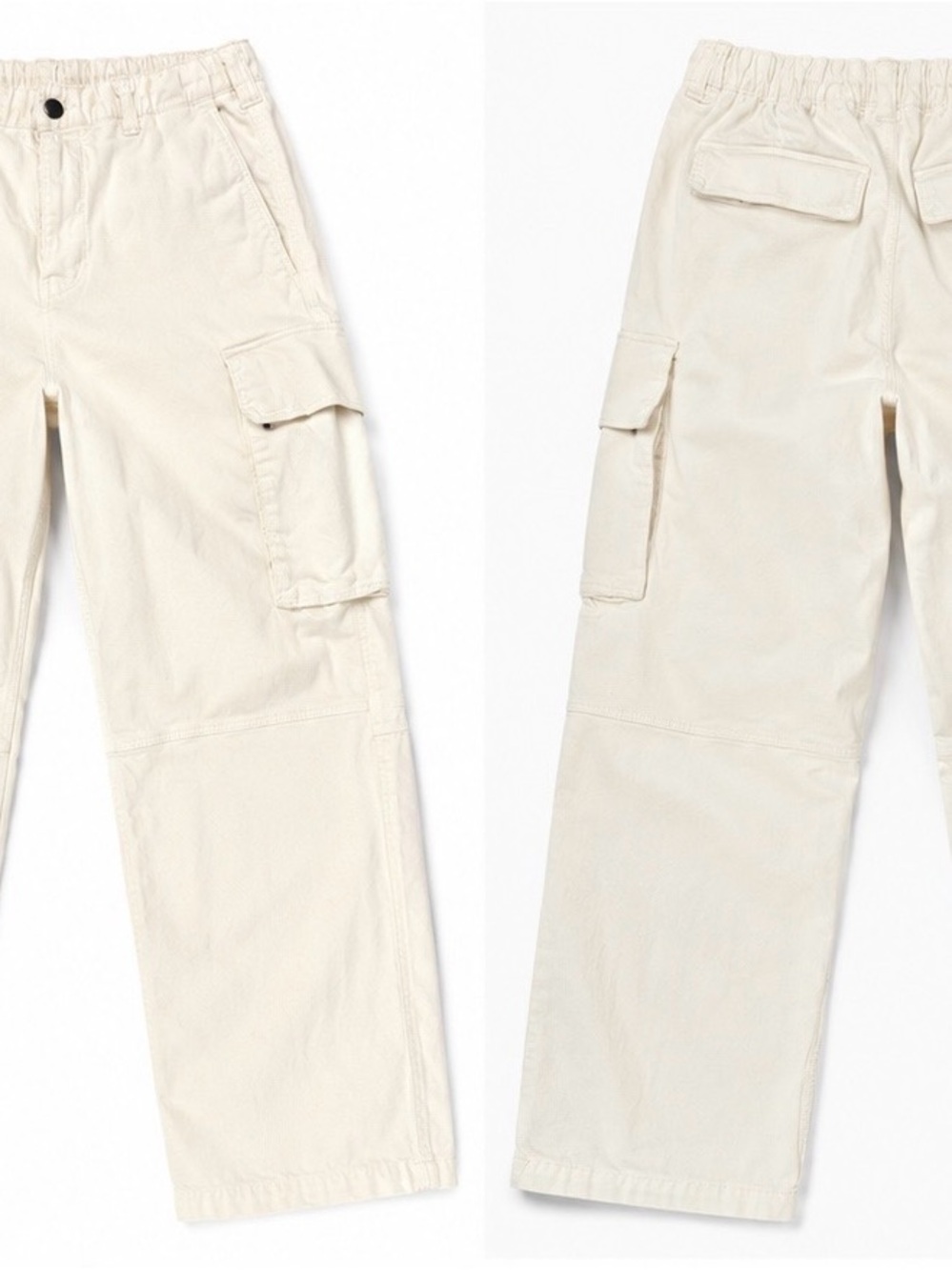 H&M Cream Cargo Pants Men’s Small